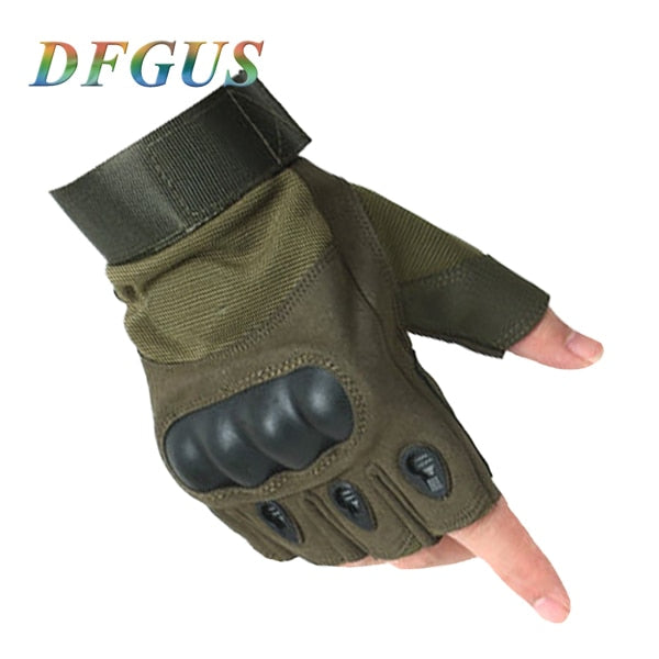 Outdoor Tactical Gloves Sport Half Finger Military Men Women