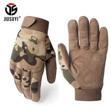 Load image into Gallery viewer, Multicam Tactical Gloves Antiskid Army Military Bicycle Airsoft Motocycel Shoot Paintball Work Gear Camo Full Finger Gloves Men